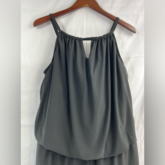 AquaGreen Swimsuit Wireless Padded Bra Romper Shorts Size 16W - Picture 3 of 8